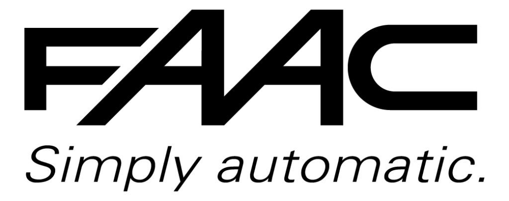 logo faac, partenaire de LP Elec, électricien à la Rochelle