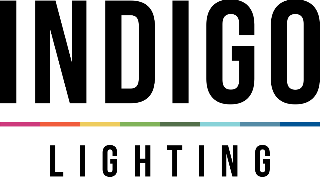 logo de indigo ligthing, partenaire de LP Elec, électricien à la Rochelle