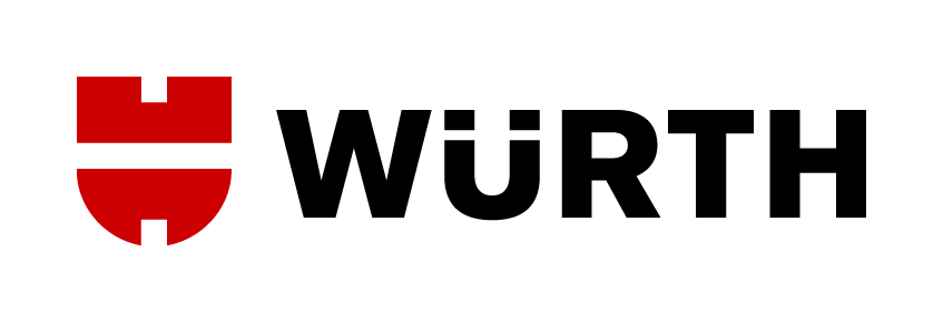 logo de wurth, partenaire de LP Elec, électricien à la Rochelle